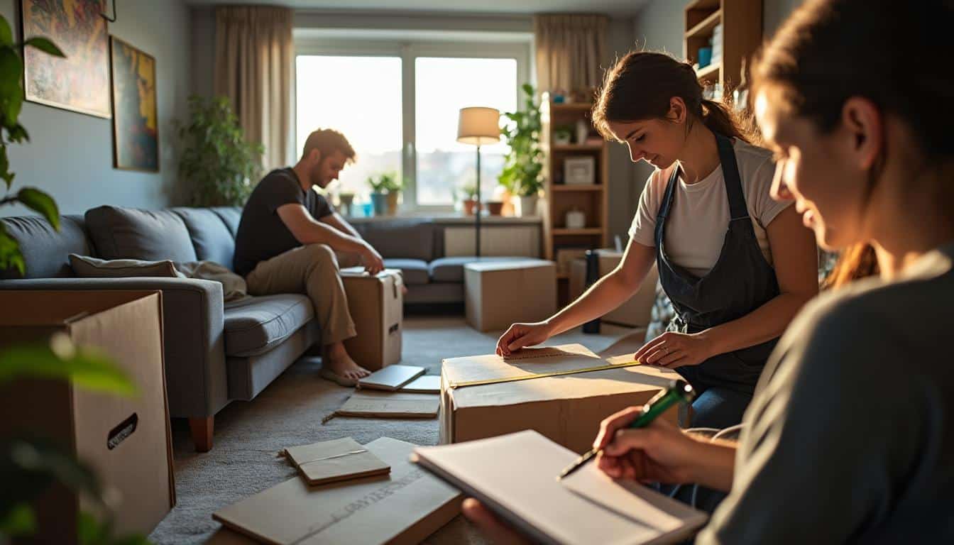 Illustration: Comprendre le volume à déménager : éléments et notions clés