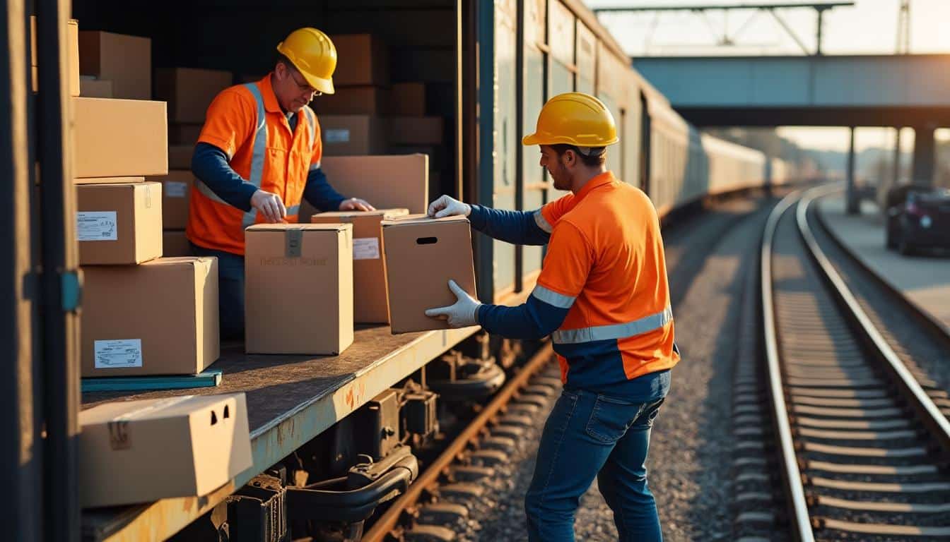 Illustration: Comprendre le principe du déménagement avec le transport ferroviaire