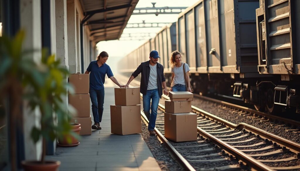 Déménagement par train : une solution écologique et économique 2026