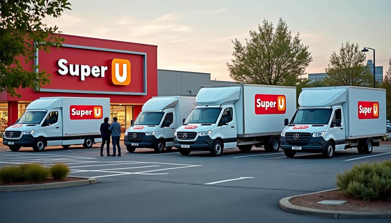 Illustration: Découvrir les véhicules utilitaires proposés par Super U