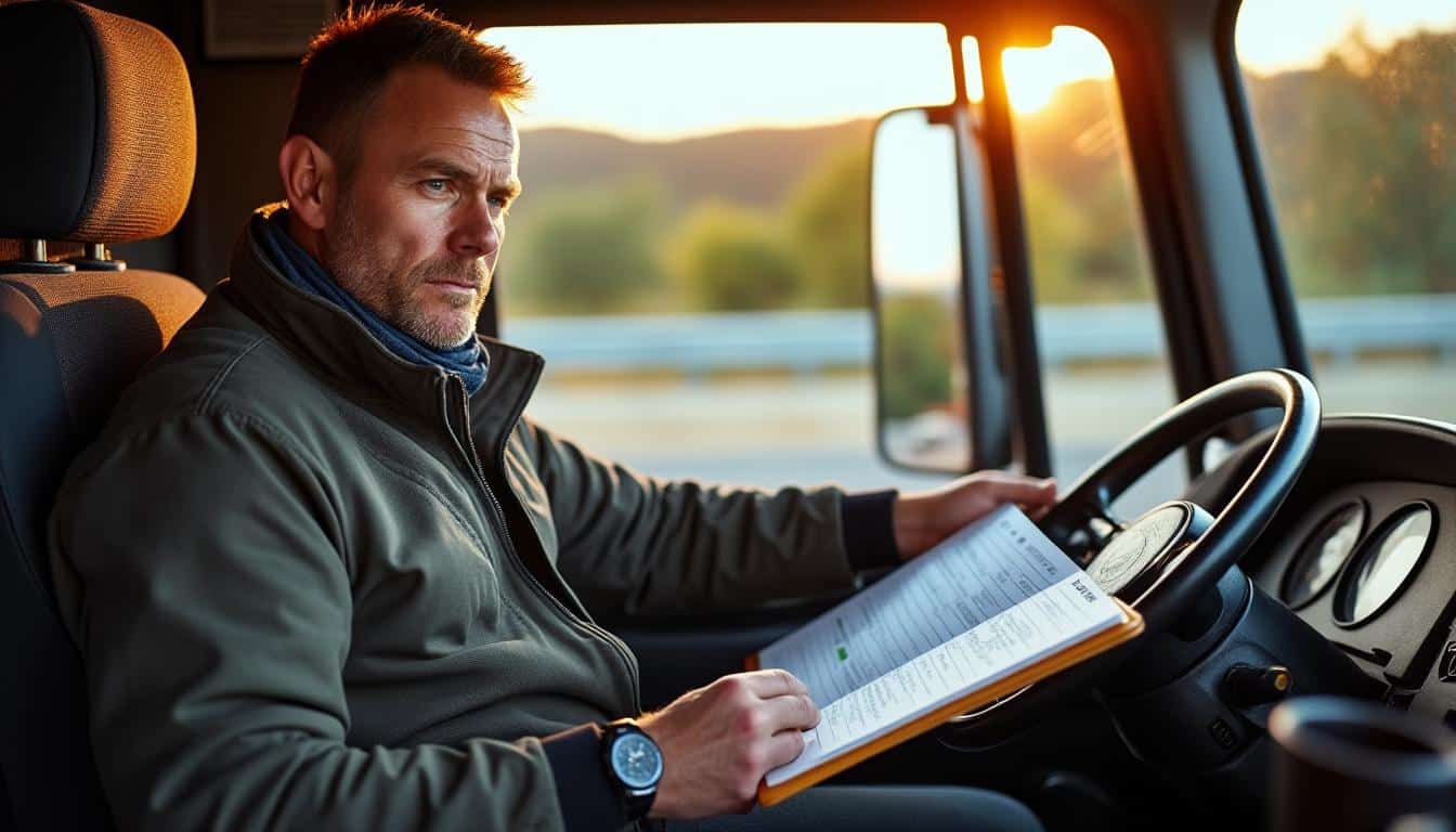 Illustration: Comprendre les bases de l’amplitude de travail chez les chauffeurs routiers
