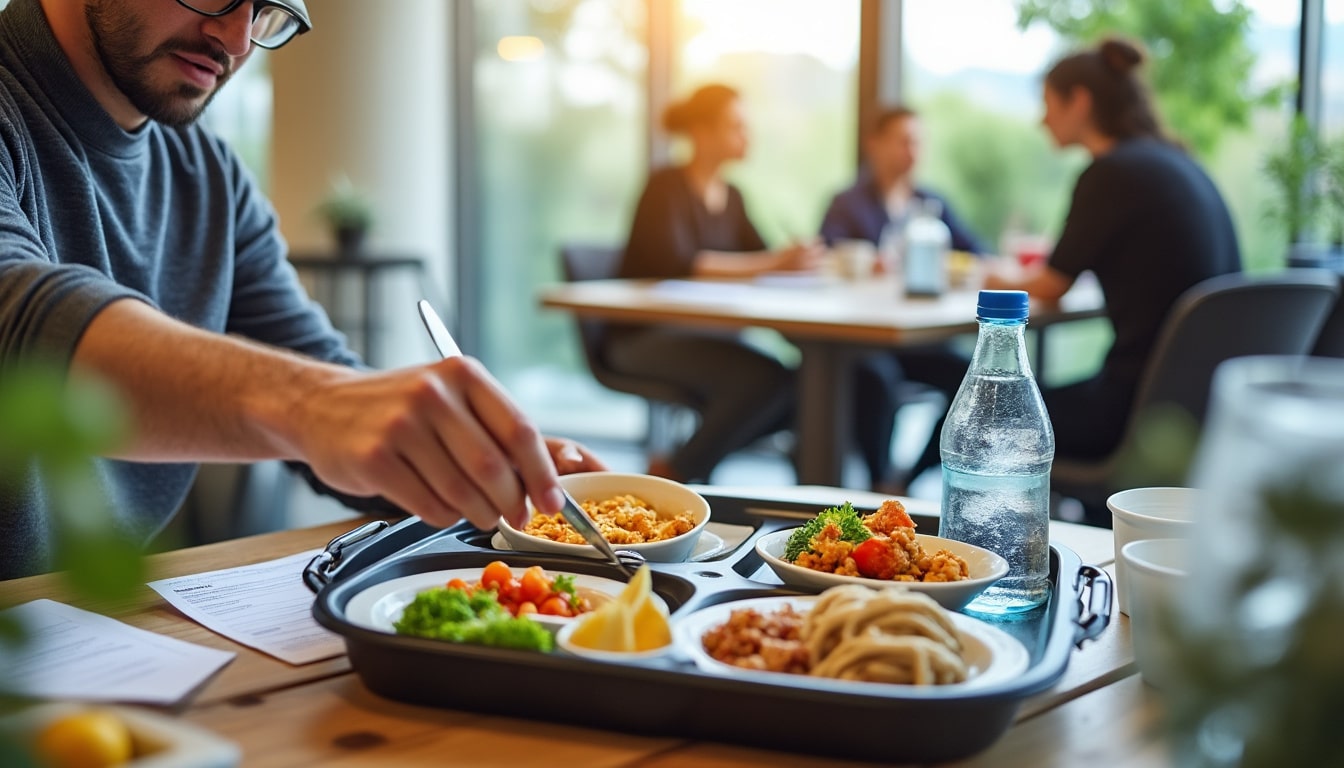 Illustration: Comprendre le panier de repas dans le cadre professionnel en 2025