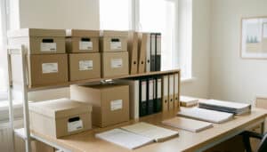 Boîte d’archives : bien choisir pour mieux classer
