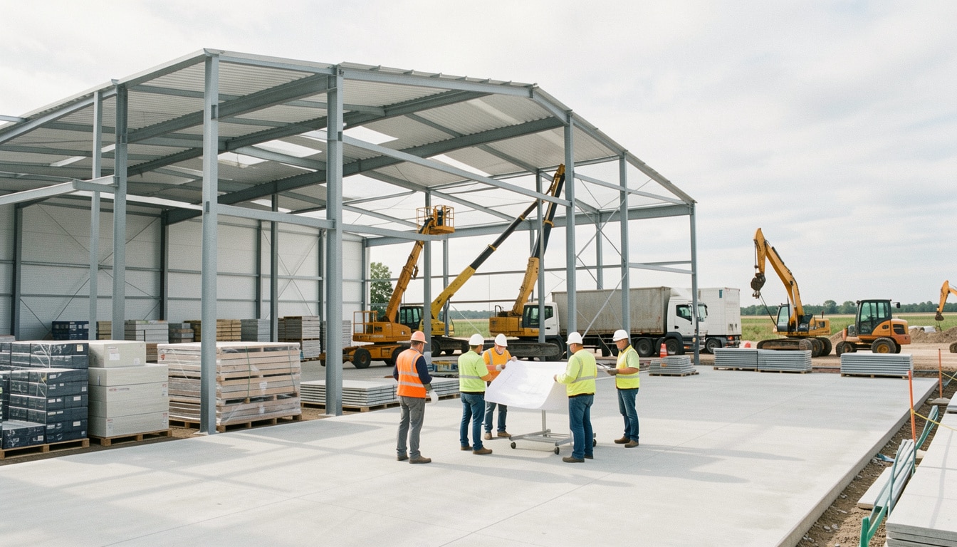 Construction d’un entrepôt logistique : coûts et étapes