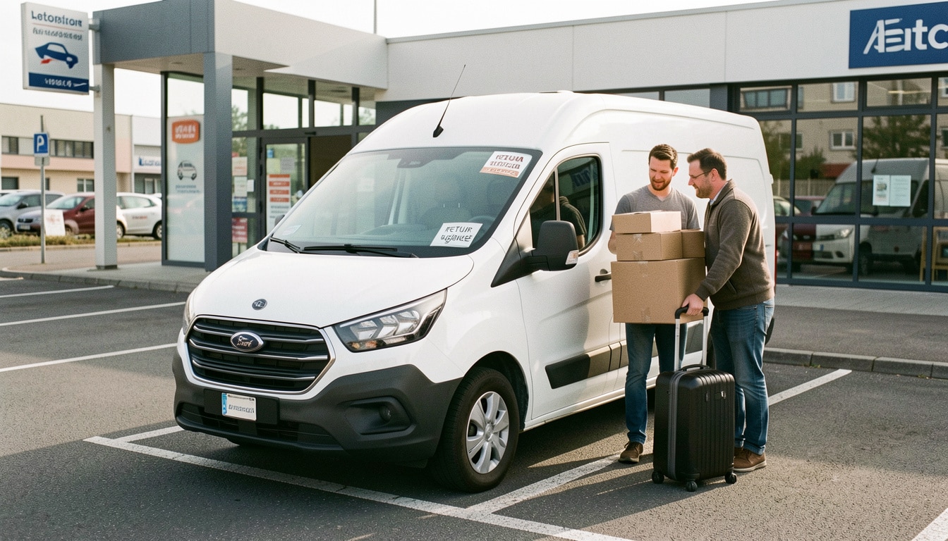 Location de camionnette en aller simple : bien choisir