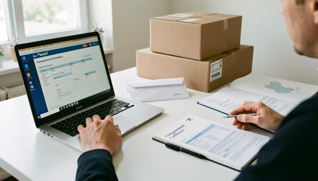 Changement d’adresse à La Poste : étapes et réexpédition
