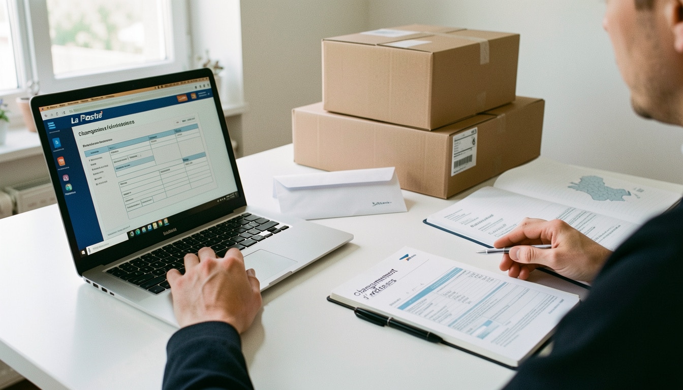 Changement d’adresse à La Poste : étapes et réexpédition