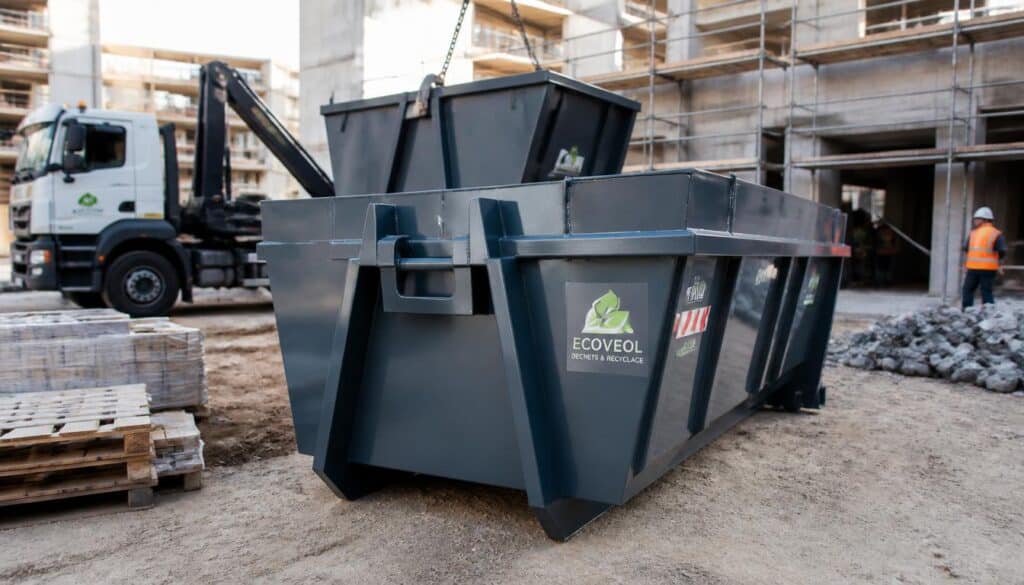 Définition de la benne et ses usages sur chantier