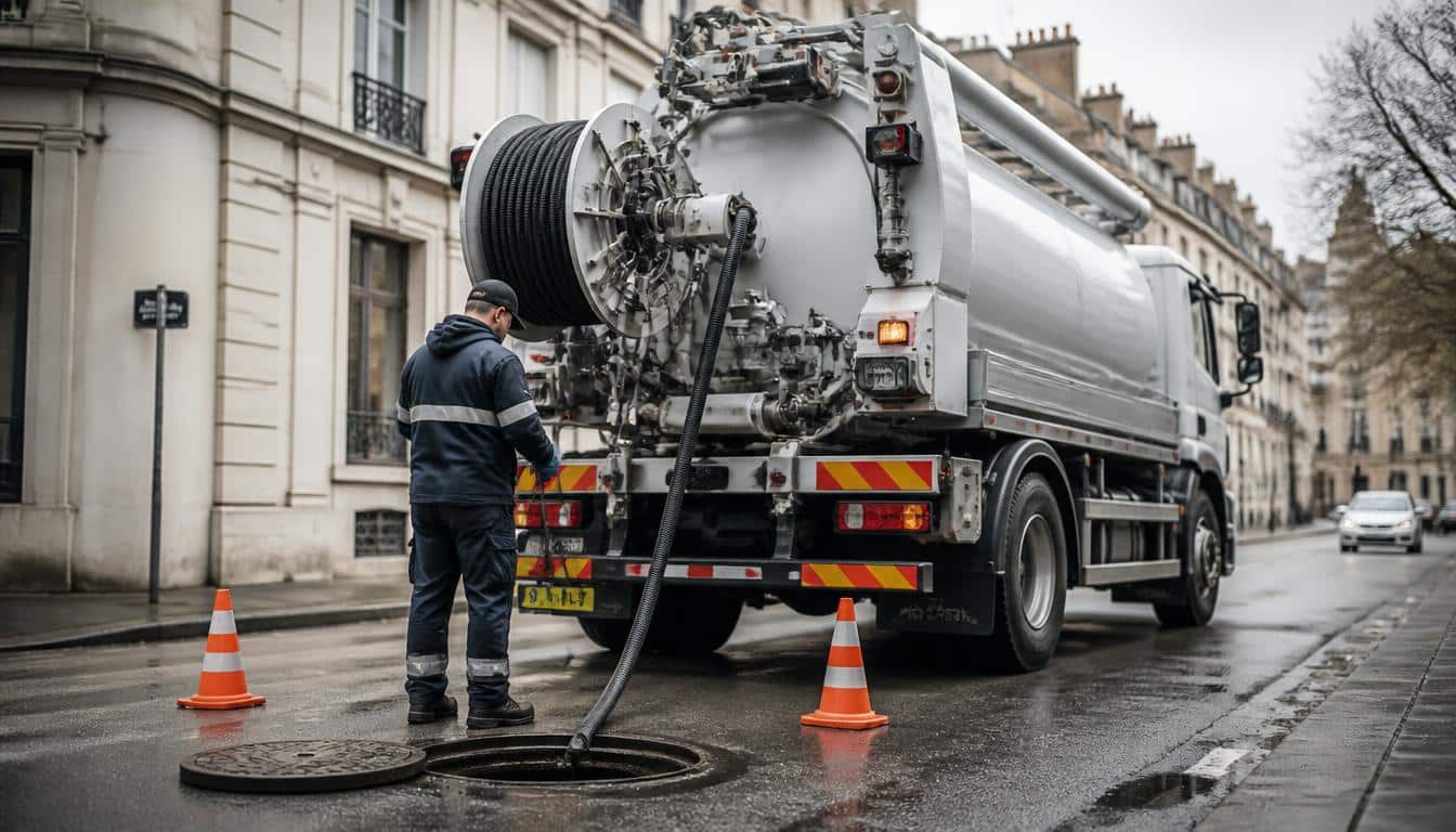 Camion d’assainissement : usages, curage et location