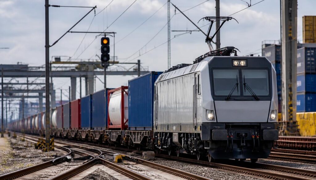 Le fret ferroviaire dans la logistique des marchandises