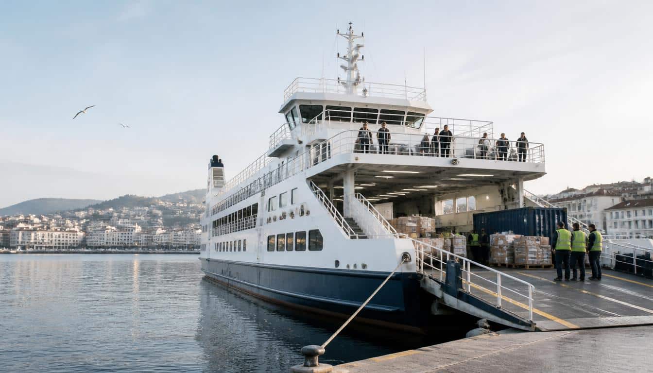 Le transport maritime côtier pour passagers et fret